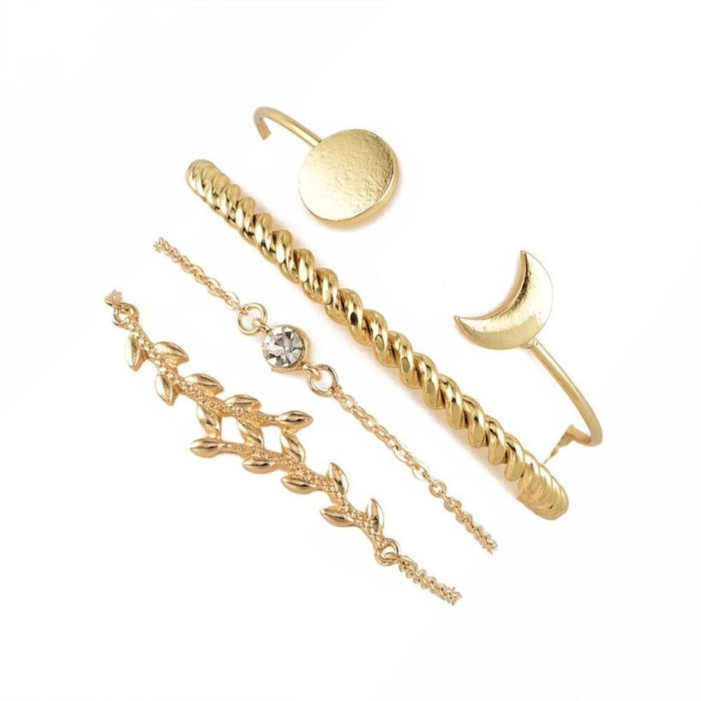 Ladies Trendy Bangle Bracelet Set - Picture 4 of 5